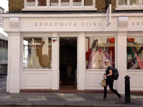 Broadwick Silk in Soho, London Via www.allgreatchanges.wordpress.com