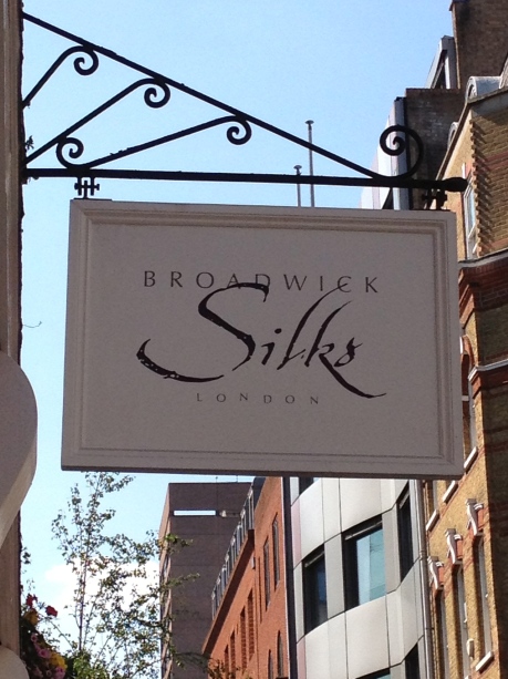 Broadwick Silk in Soho, London Via www.allgreatchanges.wordpress.com