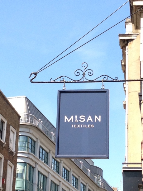 Misan Textiles in Soho, London Via www.allgreatchanges.wordpress.com